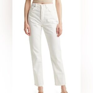 Reformation Cynthia High Rise Straight Jeans